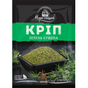 Кріп (зелень сушена) 8 г/ 25шт/ящ.ТМ "Море Спецій"